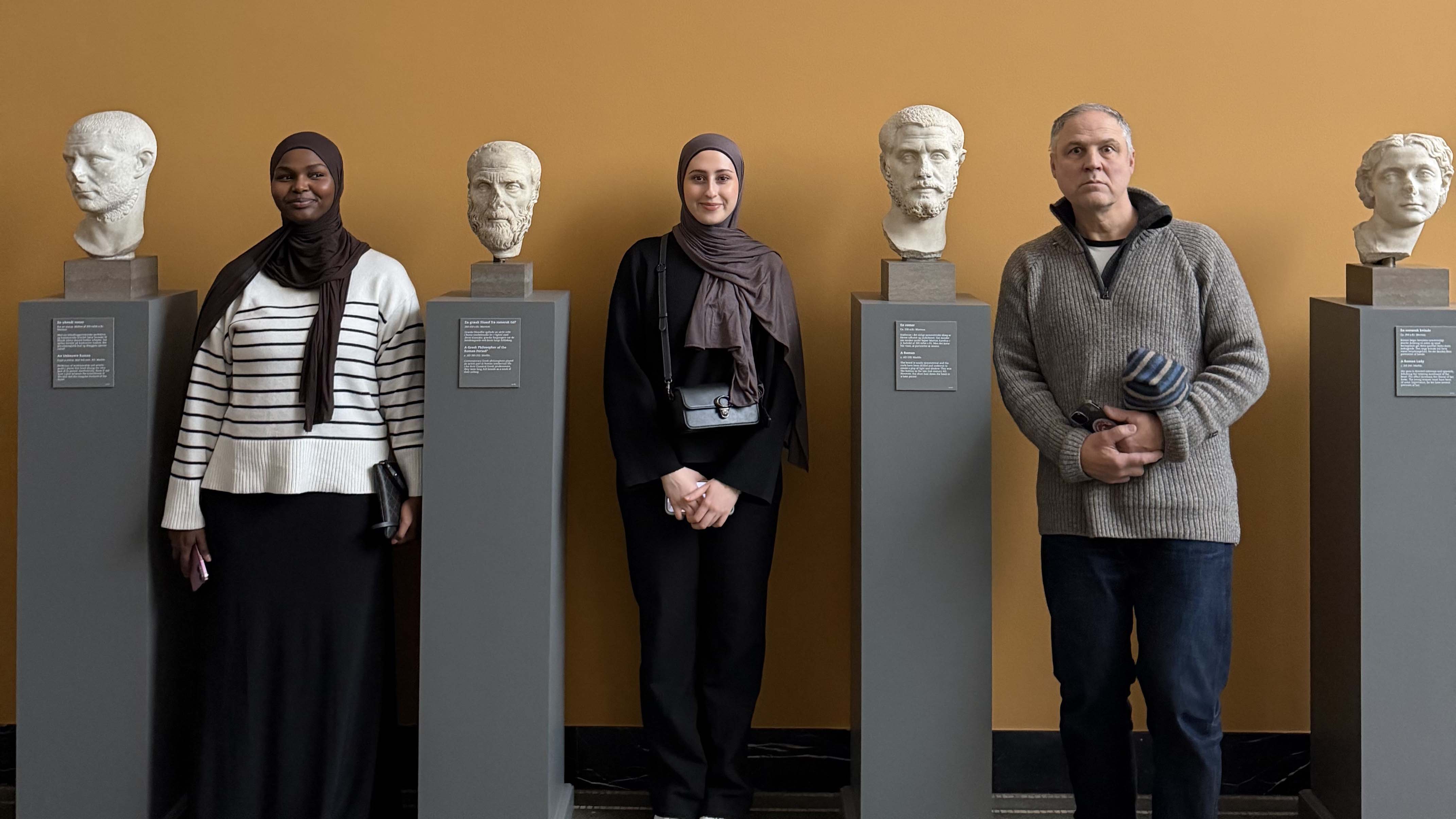 NA23 i Köpenhamn och skojar till det på ett museum.