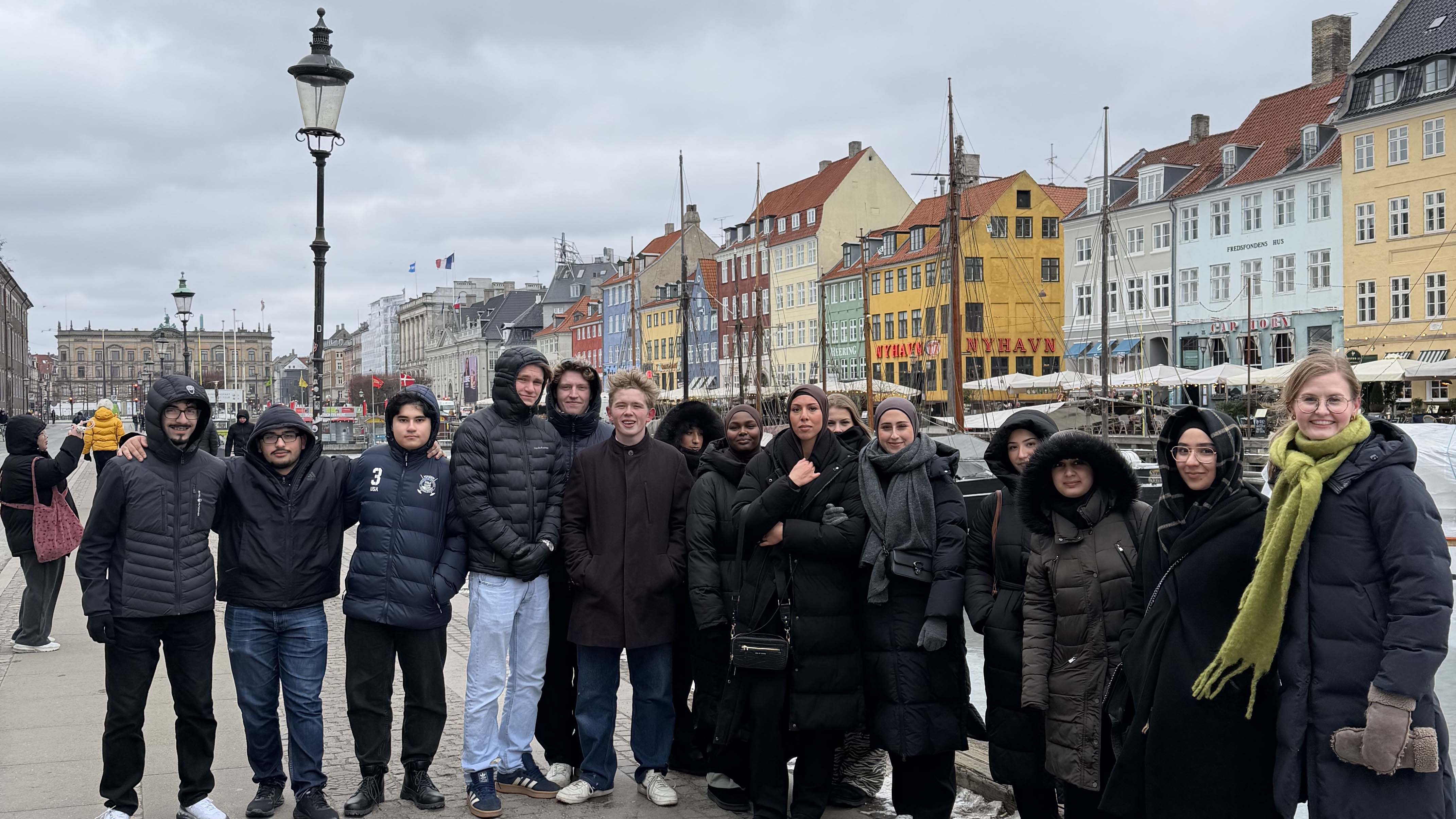 NA23 är i Köpenhamn. Kallt är det, men trevligt!
